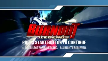 Burnout Legends (EU - AU) screen shot title